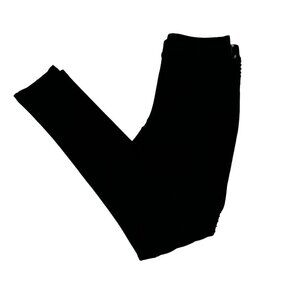 Parasuco Ponte Knit Rayon Blend Moto Pull-On Pants Leggings Women's Size Small